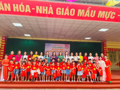 Chào đón các bé trường MN Sơn Ca đến trải nghiệm tại trường